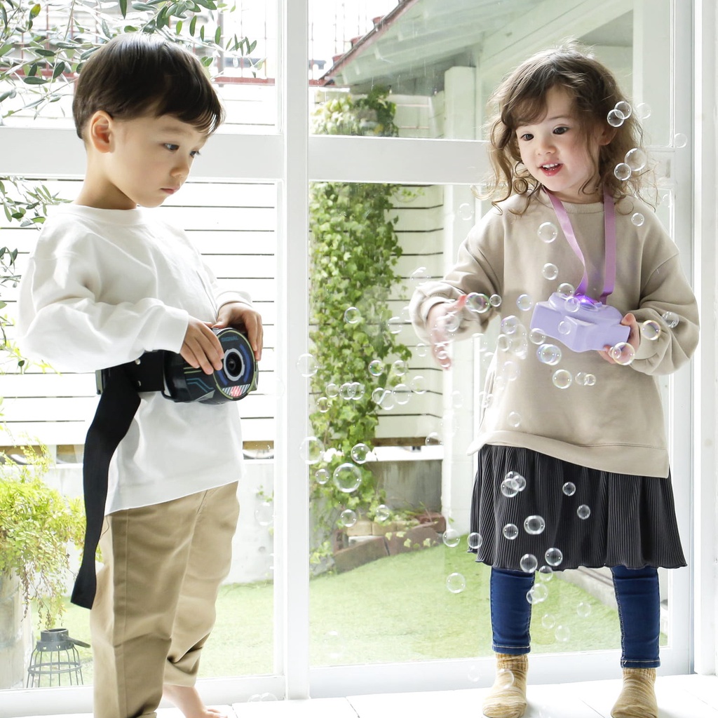 【現貨】日本直送 熱銷 兒童聲光泡泡機 電動泡泡機 魔法棒 寶劍 星星 相機 變身腰帶 兒童玩具 3COINS 艾樂屋