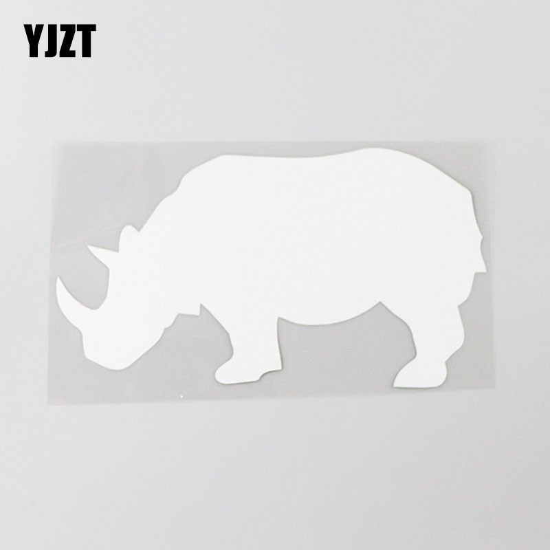 現貨 犀牛動物裝飾改裝保險杠汽車遮蓋劃痕車貼hy3516 蝦皮購物