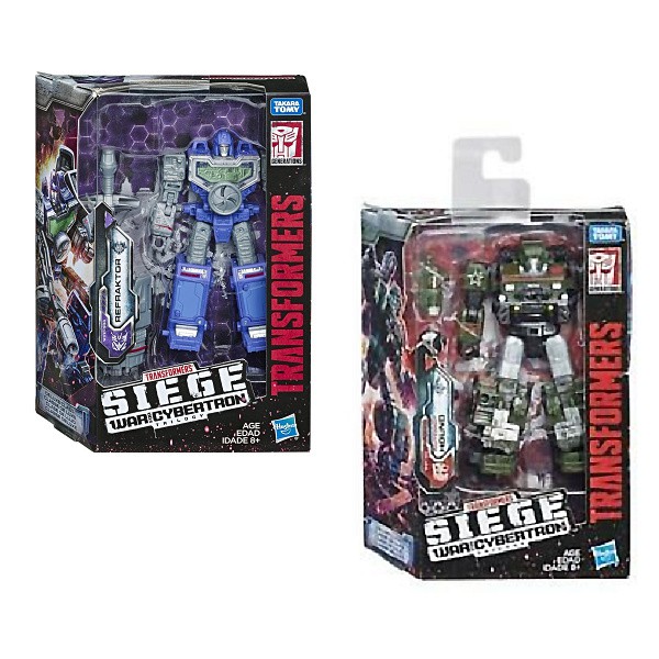 Hasbro 變形金剛 - 賽博坦之戰 圍城 SIEGE 豪華戰將系列 探長+reflektor