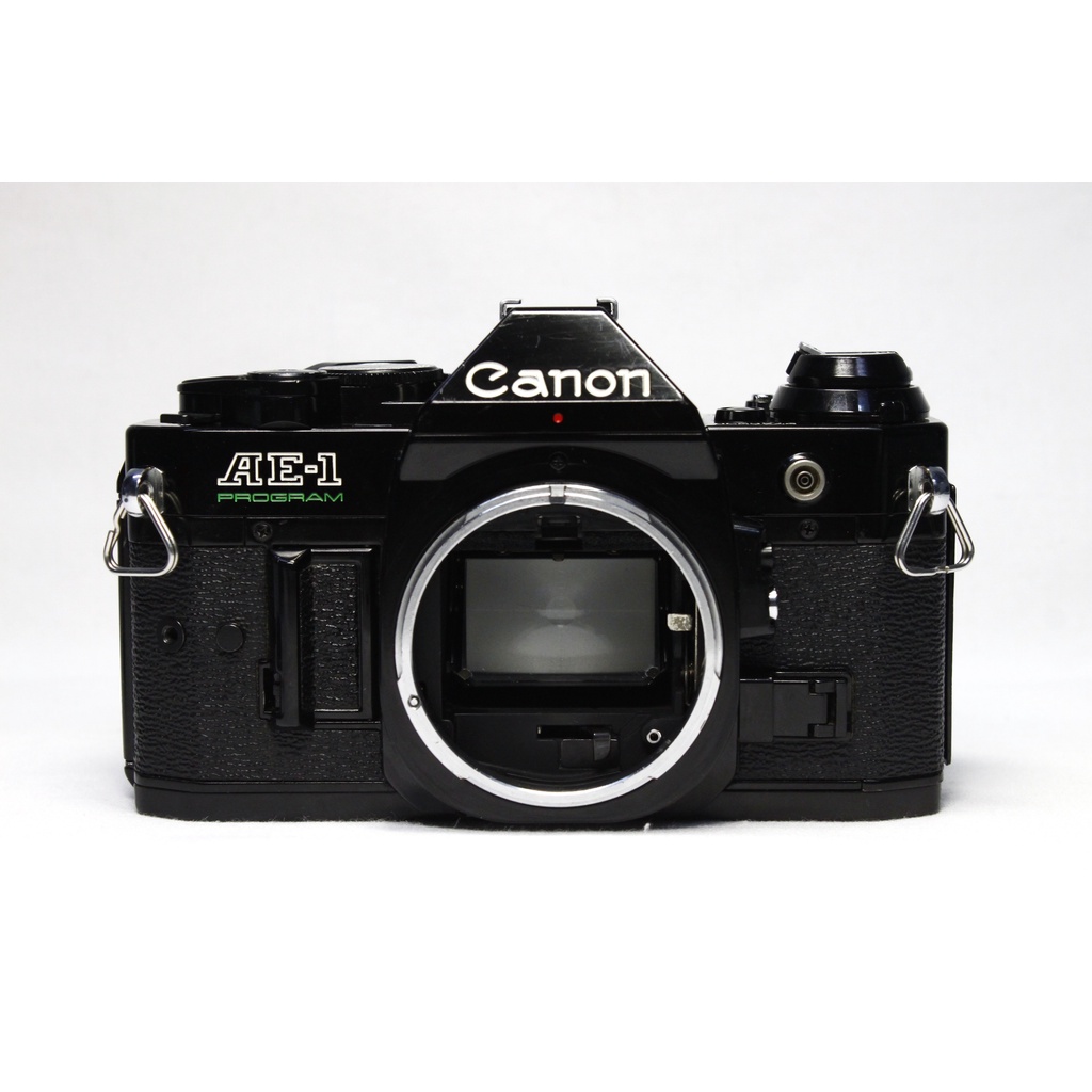 【杉日】Canon AE-1 Program 黑機 底片相機 程式曝光 快門先決 全手動 十字格點對焦 135  AE1