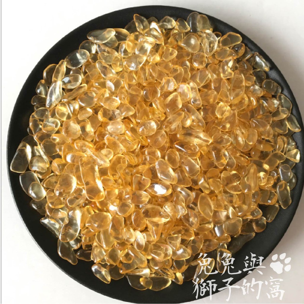 台灣現貨 黃水晶庭園造景消磁水晶碎水晶水晶 蝦皮購物