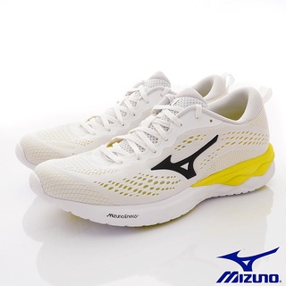 MIZUNO美津濃><前衛運動競速慢跑鞋218110白(男段)27-30cm(新)