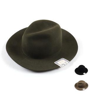 日本The H.W. Dog Travelers Hat美麗諾羊毛可折疊攜帶軟呢帽牛仔帽紳士帽