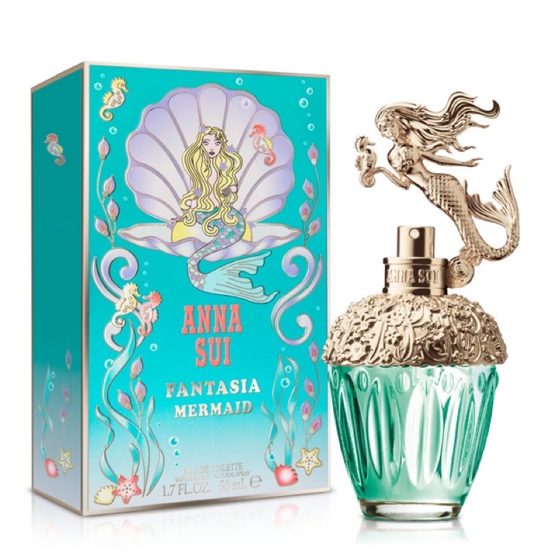 ANNA SUI 安娜蘇  童話美人魚淡香水50ml 用過2-3次