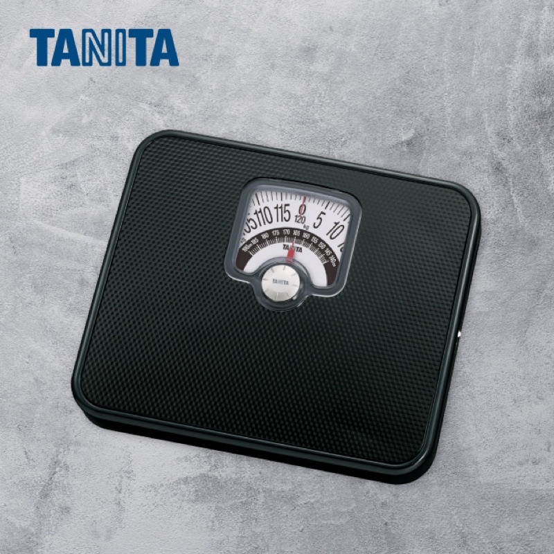 TANITA BMI 指針式 機械體重計 黑色 HA-552