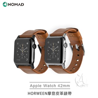 NOMAD x HORWEEN皮革 Apple Watch摩登皮革錶帶 42mm / 44mm 共用(少量38mm)