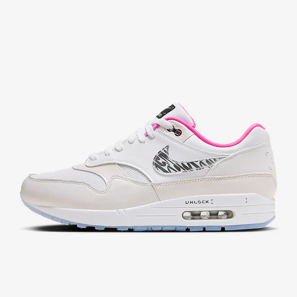 NIKE 休閒鞋 運動鞋 AIR MAX 1 男 FN0608101 米白 粉 現貨 廠商直送