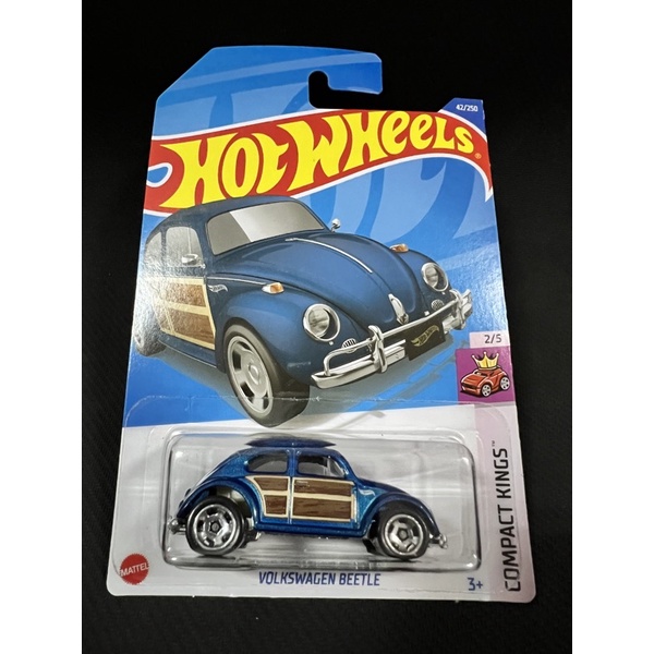 風火輪 hot wheels 福斯 volkswagen 金龜 beetle 藍色 普卡