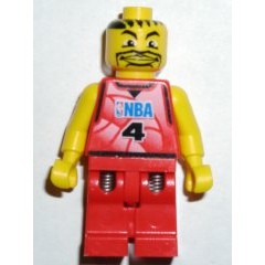 樂高人偶王 LEGO 絕版NBA籃球隊 #3432 nba044 球員