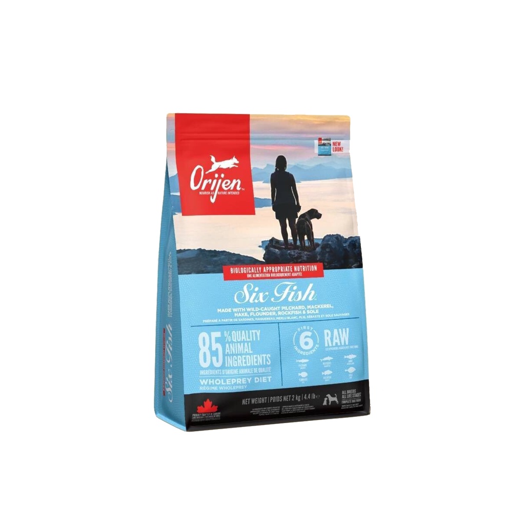 Orijen 極緻/歐睿健 狗飼料 成犬六種魚 1KG/2KG/6KG