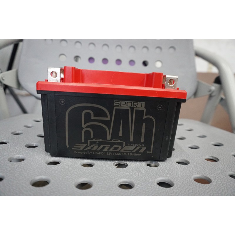 紅色閃電鋰鐵電池SD-SB7B-S-6AH-SPORT