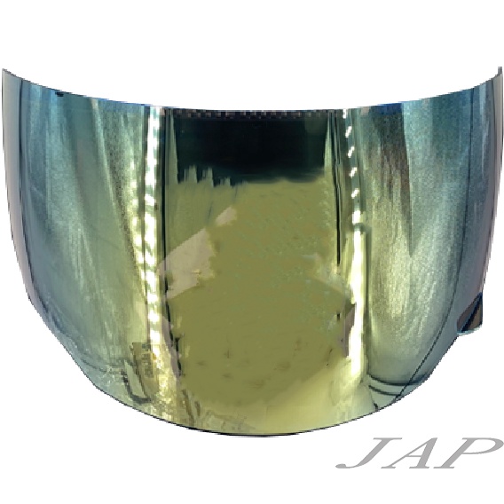 瑞獅 ZEUS 3300 汽水帽可樂帽專用 電鍍金 安全帽原廠鏡片 JAP
