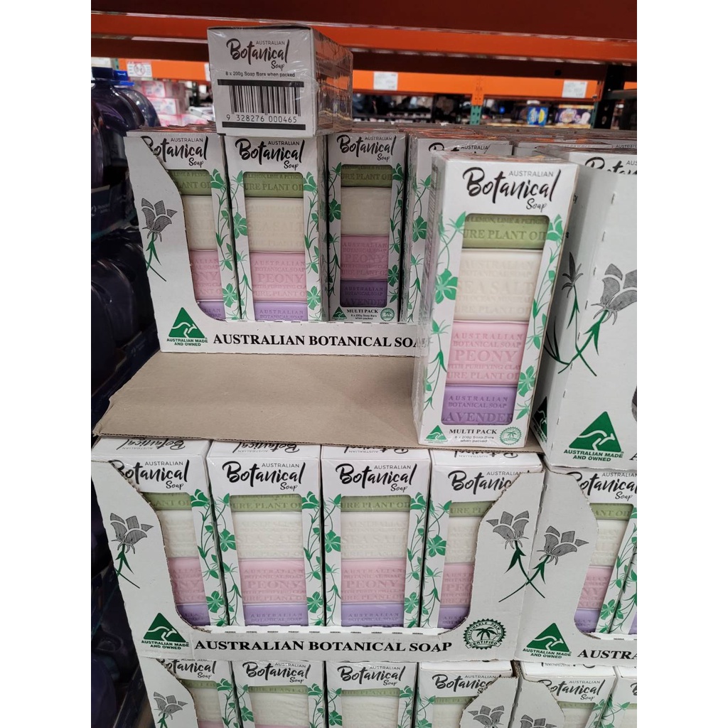 好市多 Costco 代購 分裝 澳洲製植物精油 香皂 AUSTRALIAN BOTANICAL SOAP 手工香皂