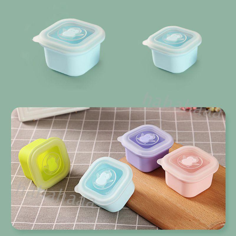 哈哈 100 0ml 便攜式嬰兒食品儲存容器 帶蓋密封零食收納盒 蝦皮購物