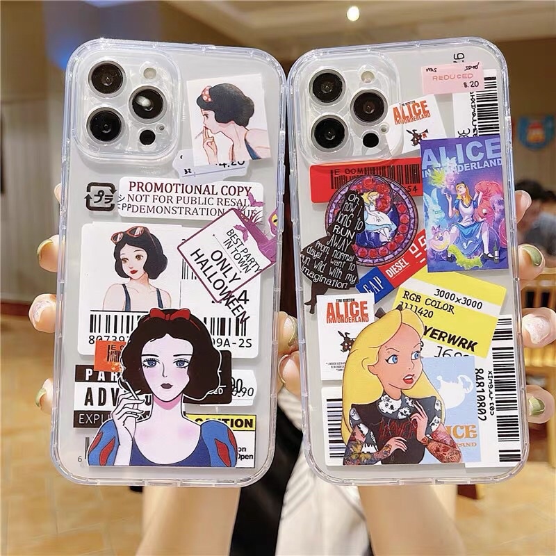 【別讓手機裸體】叛逆公主愛麗絲空壓防摔軟殼全包📱IPHONE 手機殼🍎
