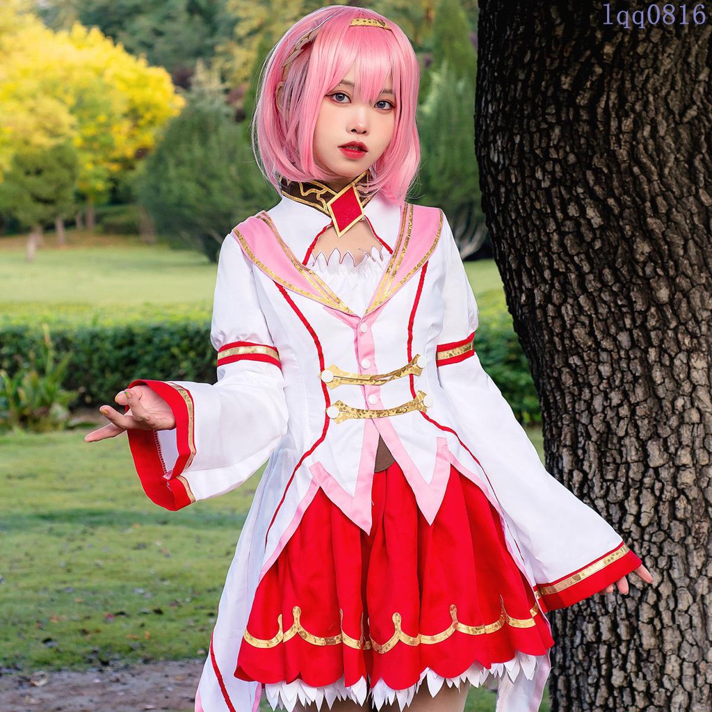 現貨公主連結草野優衣cosplay服redive黑貓凱留臭鼬套裝女仆服 蝦皮購物