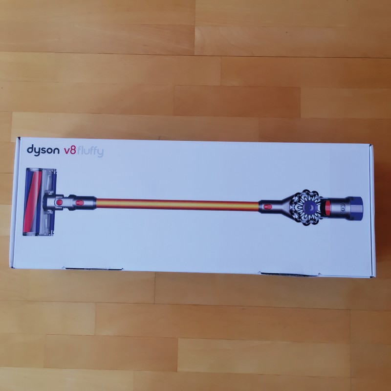 （戴森）Dyson V8 fluffy SV10 無線吸塵器(金色)(公司貨)（全新沒用過）