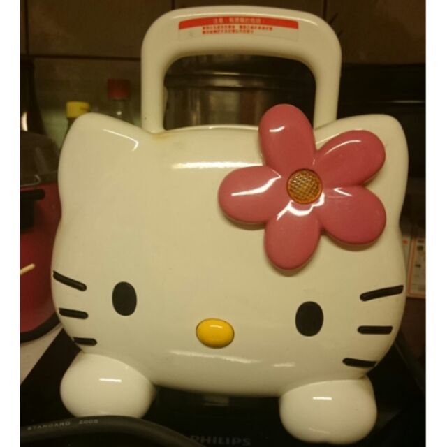 Hello Kitty三明治機 電熱夾式烤盤
