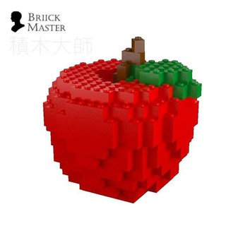 玩得購【FY積木大師】BRIICK MASTER - 紅色蘋果 FY-1709
