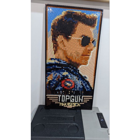 Lego 樂高馬賽克拼圖 捍衛戰士 TOP GUN 湯姆克魯斯