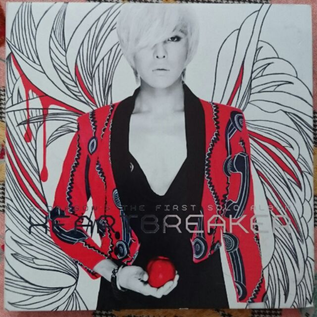 廃盤 G-Dragon Heartbreaker 初回限定盤 廃盤 ジードラゴン 1stソロアルバム ハートブレイカー 初回限定