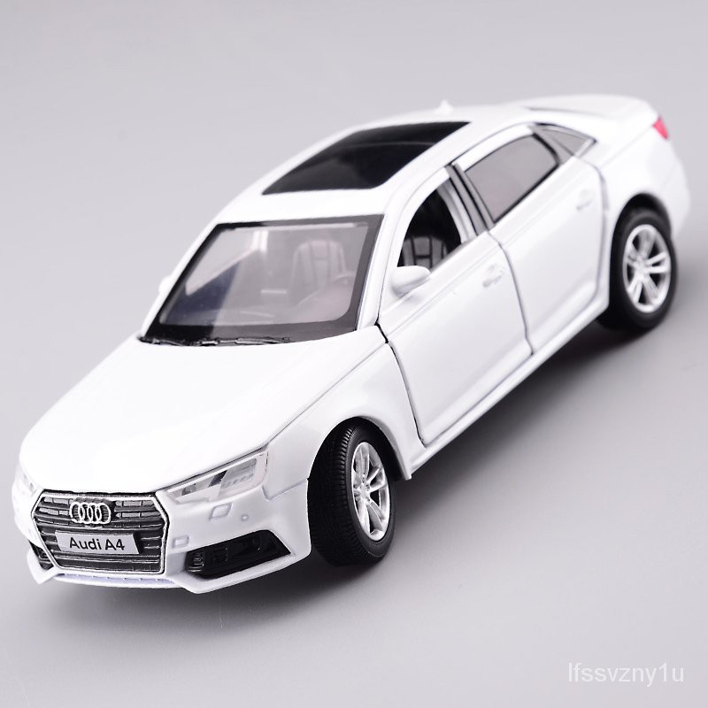 【創意汽車擺件】新版奧迪A4合金車模型汽車擺件男高檔創意車內飾品生日禮物送老公