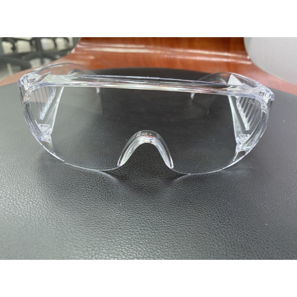 24H現貨-護目鏡 防護鏡防飛沫防護 戴眼鏡可使用 SGS檢測合格 符合歐標EN-166測試（現貨）防護鏡