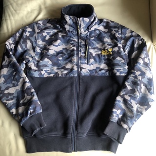 保證正品 Jack Wolfskin 米彩 拼接 外套 夾克 size M 適合L