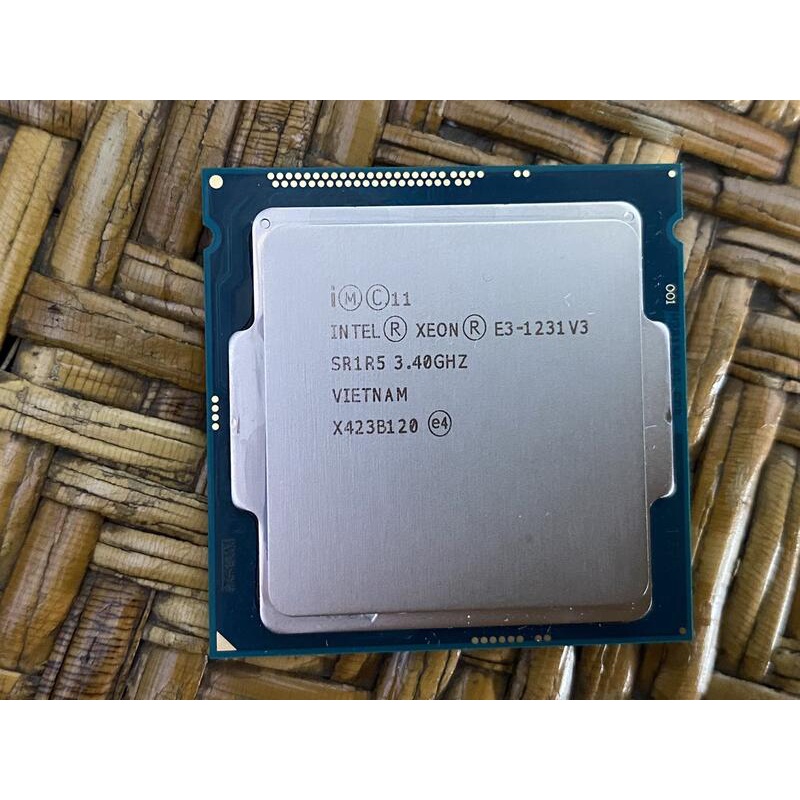 ^^華津電腦^^Intel Xeon E3-1231V3 3.4G 8M 四核心 CPU +ASUS H97M-E主機板