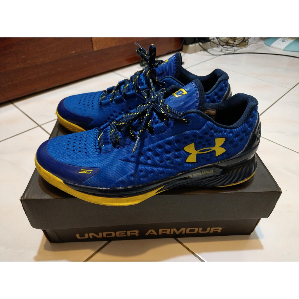 Under Armour Curry 1 勇士藍