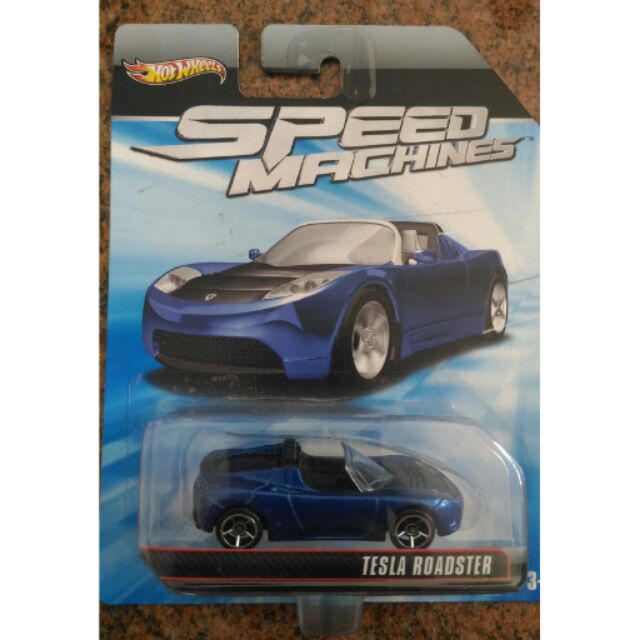 Hot Wheels 風火輪 Tesla Roadster Speed Machine 精裝版