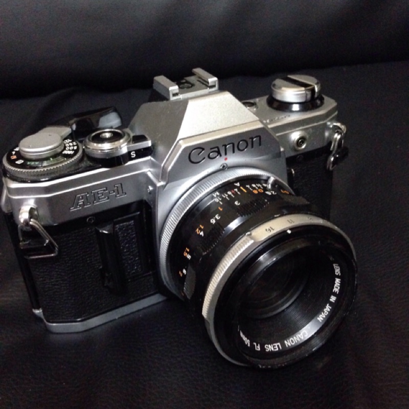 特價品 Canon AE-1 經典底片相機 含canon FL 50/1.8 優質鏡