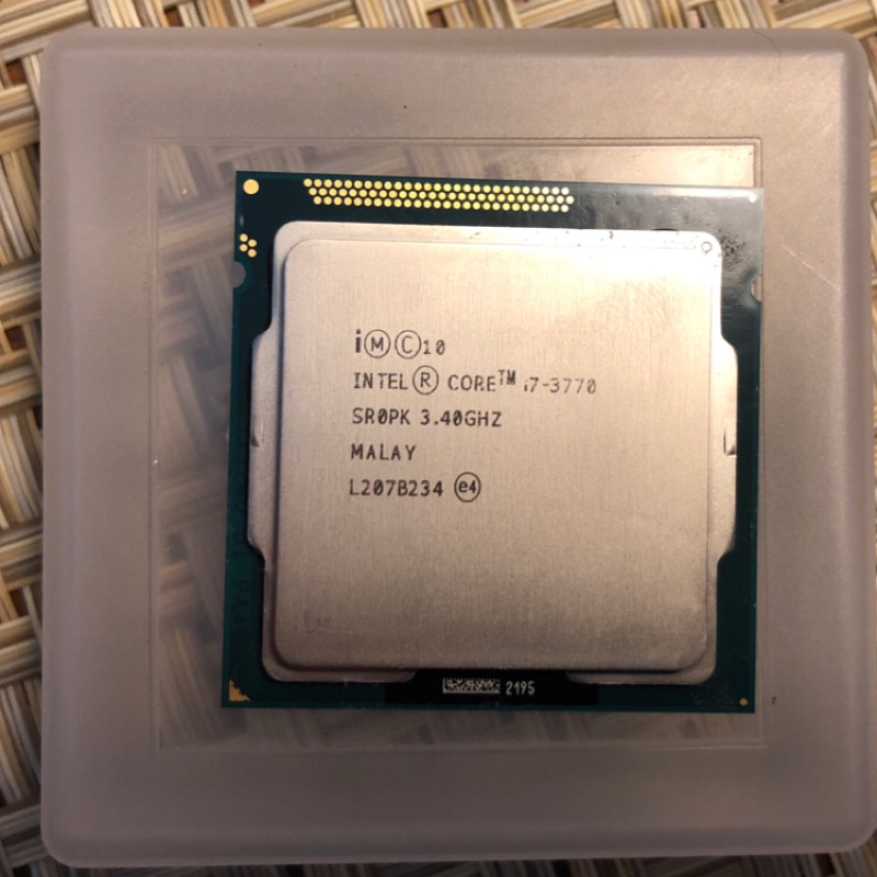 （二手） CPU Intel Core i7 3770 3.4Ghz