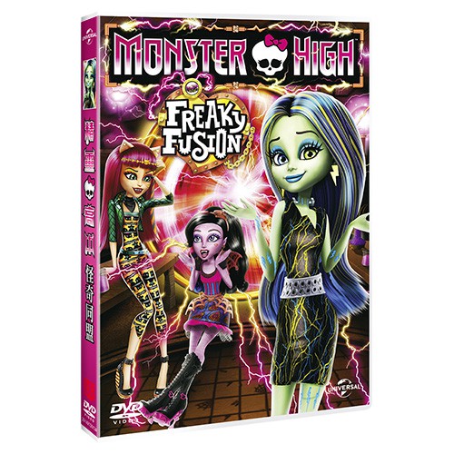 精靈高中:怪奇同盟 Monster High：Freaky Fusion (DVD)