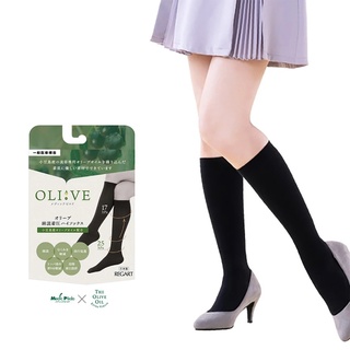 RAY FAIR 美好生活-日本進口 REGART 橄欖棉混紡機能中筒襪 (多色可選)