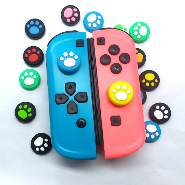 【生活總務】任天堂 Nintendo Switch NS 貓爪 矽膠套 搖桿套 蘑菇頭 香菇頭 矽膠搖桿 搖桿保護套