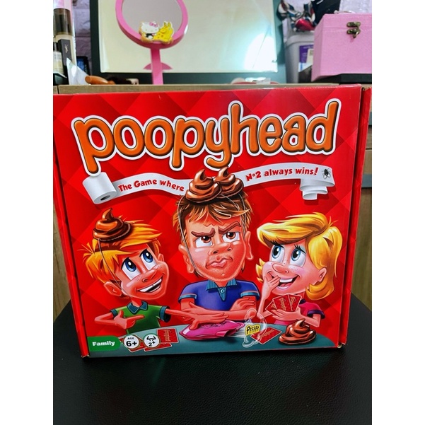 poopyhead 噴水馬桶 桌遊 益智遊戲 親子 親友