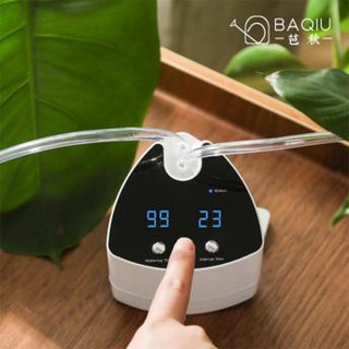 雙供電兩用USB+電池AA4粒3號_自動澆花器家用智慧定時自動澆水器滲水器滴水器懶人澆花神器出差