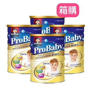 桂格 ProBaby EX桂格特選 成長奶粉領先配方1500g(𝟲罐箱購) 可愛婦嬰