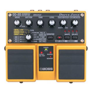 BOSS OD-20 Drive Zone 破音 雙踏板 效果器
