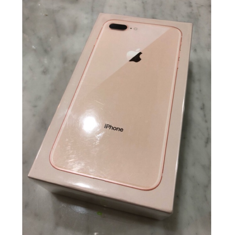 iPHONE 8 PLUS 64G 金色 全新未拆封拆膜 台灣公司貨 保固一年 i8+ 質感玫瑰金 限面交