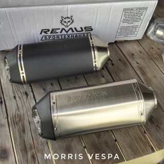 [ Morris Vespa ] Remus 狐狸 卡夢 排氣管 carbon 含觸媒 衝刺 春天 LX LT S