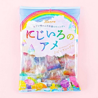 日本 Kanro 彩虹雨滴糖🌈 期間限定 夢幻 不思議 彩虹雨滴糖 彩虹 雨滴 蘇打 糖果 綜合 水果糖 日本零食