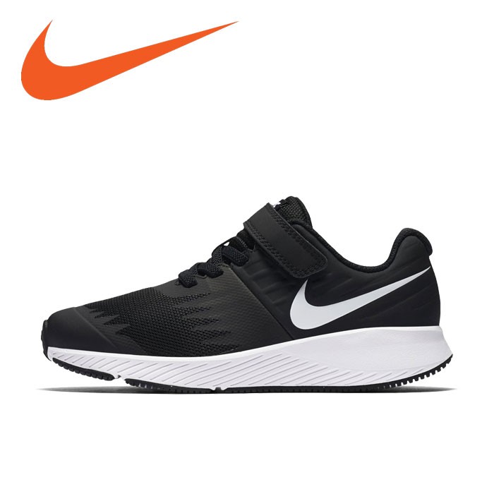 【鞋印良品】NIKE STAR RUNNER (PSV) 中童鞋 921443001 黑白 慢跑鞋 男女童跑鞋 魔鬼氈