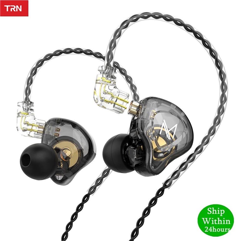 Trn MT1 動態 HIFI 入耳式耳機低音監聽耳機耳塞式運動降噪耳機 TRN M10 TA1 ST1 KZ EDX