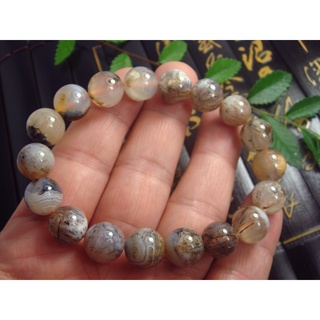 ◎臻品閣◎ 天然A貨髮絲玉髓《圓珠手鏈手珠》016~火山茅玉髓、金芒玉髓、髮絲玉髓
