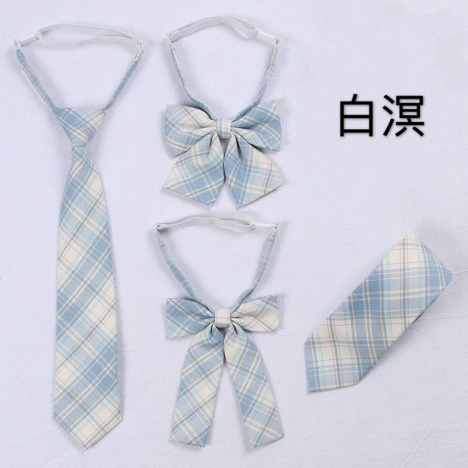 山吹小姐白溟一號同格小物jk學生女日系制服免打領帶領結 蝦皮購物