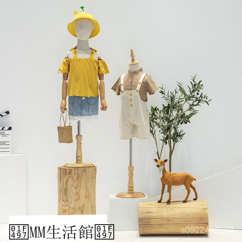 💗MM生活館💗 兒童模特展示架  小童模特架童裝店 模特道具 假人模特兒 模特兒 模特兒半身 兒童模特兒 童裝模特兒