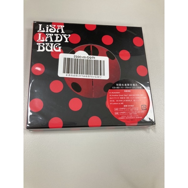 Lisa Ladybug 初回生産限定盤a 日版 蝦皮購物