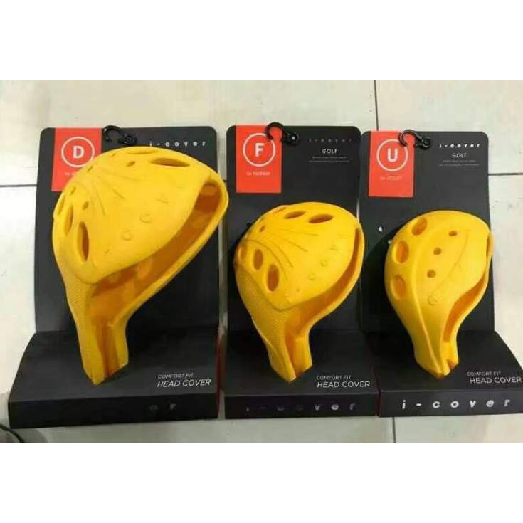 高爾夫球桿用品~4D立體糖果木桿套特殊設計1號木桿套(保護您的愛桿不會落漆)最新布希鞋夾腳拖EVA材質